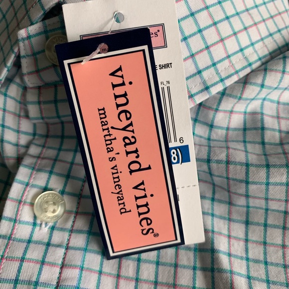 Vineyard Vines Long Sleeve Whale Shirt Button Down - Picture 3 of 6